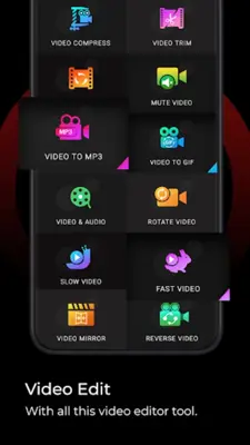 Photo Video Editor With Song android App screenshot 4